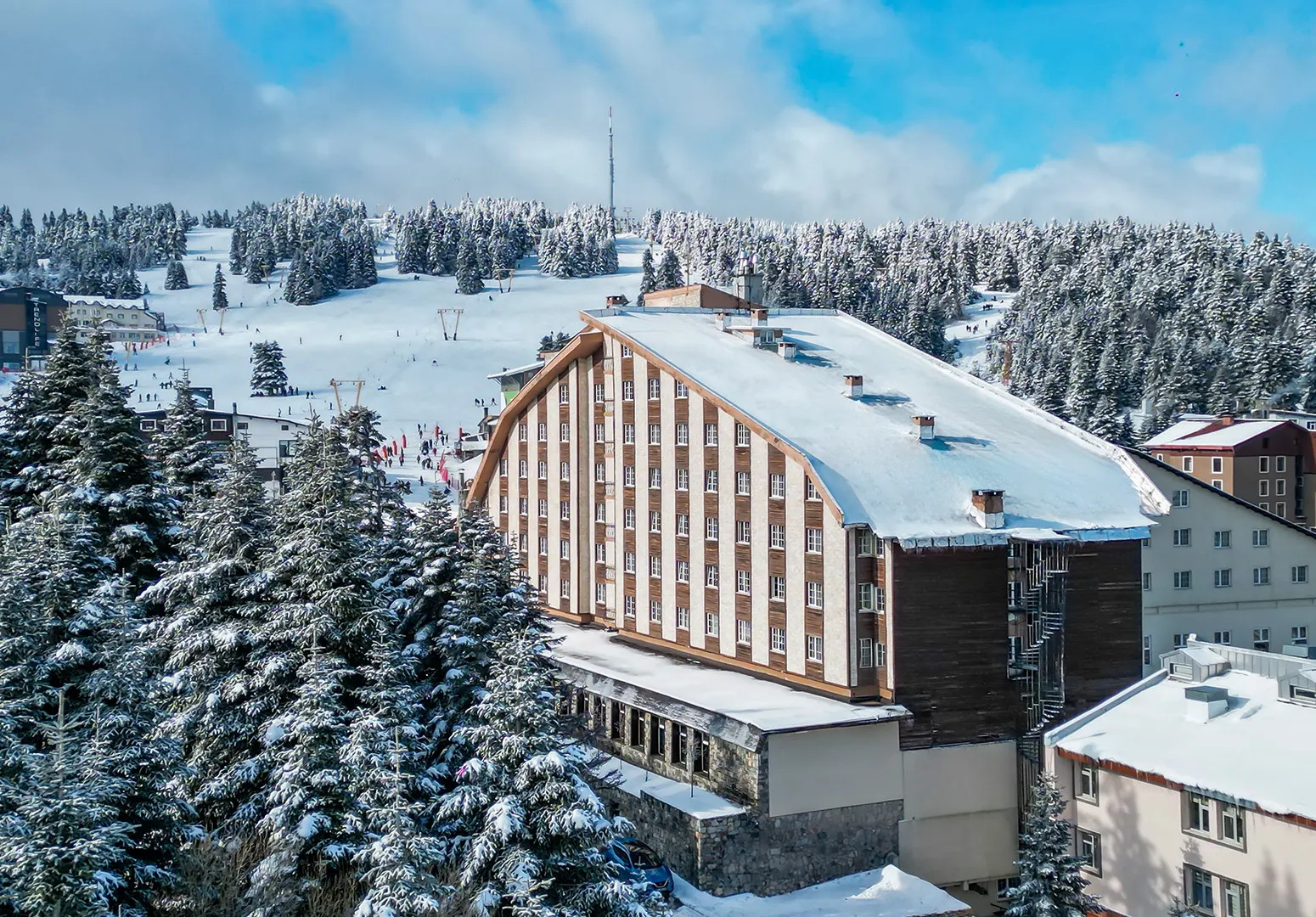 Yılbaşı Özel | Uludağ Gala Dahil & 2 Gece Grand Yazıcı Otel Uludağ Konaklamalı 